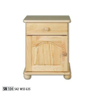 massief nachtkastje houten nachtkastjes tafel consoles dressoirs landhuisstijl