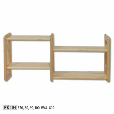 Wandplank boekenkast boekenplank woonkamer muur plank echt hout