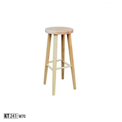 Barkruk Barkruk Barkrukken Ronde poef Houten poef Massief houten kruk
