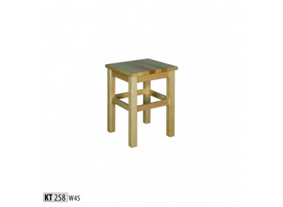 Massief houten krukje Zitkruk Echt hout Houten kruk Stoel Zitje Nieuw Bankje Nieuw