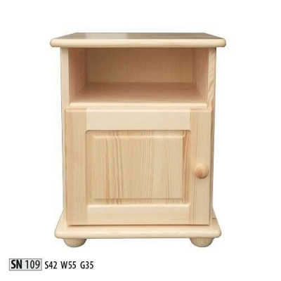 Nachtkastjes massief Houten nachtkastje Tafelcommode Echt houten consoles