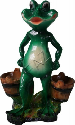 Decoratie Ontwerp Kikker Figuur Tuin Standbeeld Sculptuur Figuren Sculpturen
