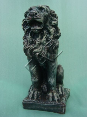 Ontwerp Leeuwenfiguur Standbeeld Sculptuur Figuren Sculpturen Tuindecoratie Decoratie Nieuw