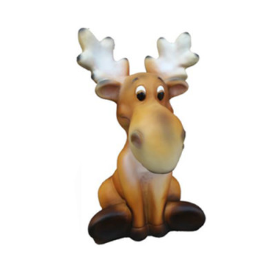 Hert Rendier Deco Dier Figuur Winterdecoratie Hoogte 34 cm Eland Decoratie Figuren Nieuw