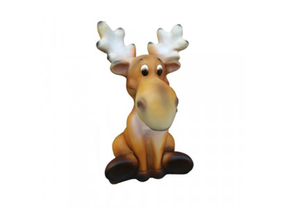 Hert Rendier Deco Dier Figuur Winterdecoratie Hoogte 34 cm Eland Decoratie Figuren Nieuw