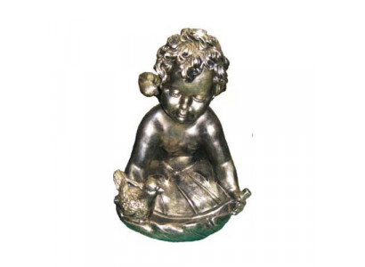 Decoratie figuur standbeeld sculptuur 25cm beelden standbeelden sculpturen antiek engel R16