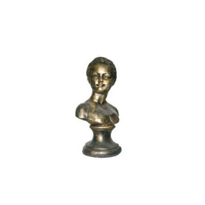 Kinder buste Goud Antieke Stijl Deco Figuur Standbeeld Sculptuur 29cm Figuren Standbeelden R11