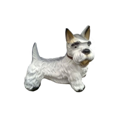 Deko Figur Standbeeld Sculptuur 30 cm Beelden Standbeelden Sculpturen Tuin Hond (A26)