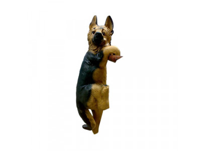 Deko Figur Standbeeld Sculptuur 28 cm Figuren Standbeelden Sculpturen Tuin Hond (A147)