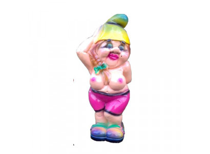 Tuin huis decoratie figuur standbeeld sculpturen figuren dwerg erotische sexy M33