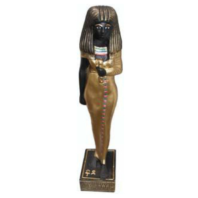 Egypte Sculptuur Cleopatra Kunststof Standbeeld Figuren Standbeelden Antieke Stijl 35 cm