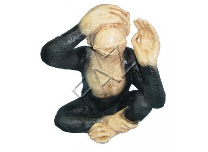 Ontwerp aap figuur standbeeld sculptuur beeldhouwwerken tuindecoratie nieuw