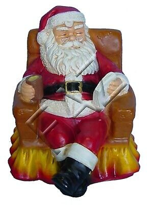 Ontwerp Kerstman decoratie decofiguur standbeeld sculptuur figuren beelden.