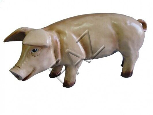 Ontwerp Varken Figuur Tuin Standbeeld Sculptuur Figuren Sculpturen Decoratie c47