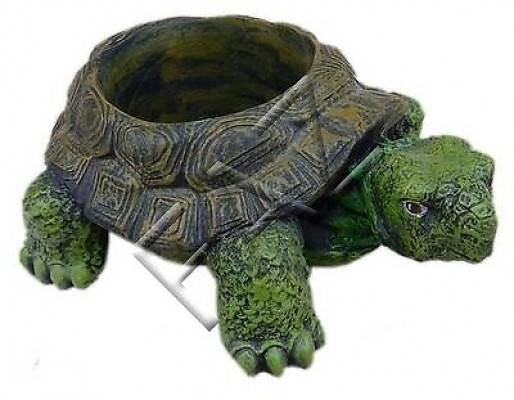 Schildpad vaas ontwerp sculptuur figuur standbeeld standbeelden decoratie deco
