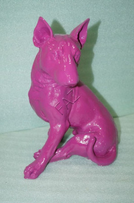 Ontwerp Hond Figuur Standbeeld Sculptuur Figuren Sculpturen Decoratie Deco Nieuw c636