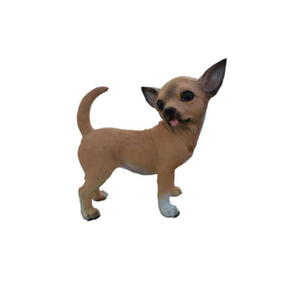 Hond figuur standbeeld tuin sculptuur decoratie sculpturen decoratie
