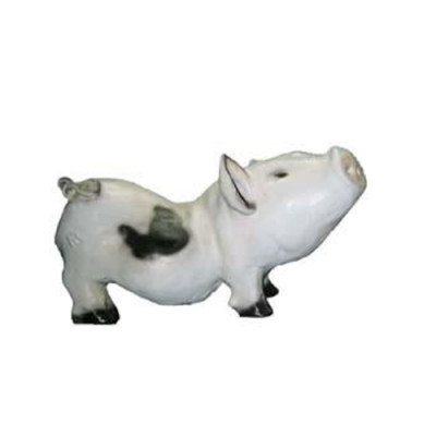 Mast Varken Boerderij Decoratie Tuin Figuren Standbeeld Dier Worst Standbeelden 24cm