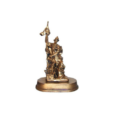 Romeins figuur standbeeld in oude antieke stijl, figuren, standbeelden, decoratie, decor 22cm nieuw