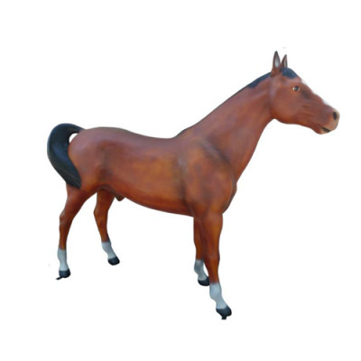 Russisch hengst paard decoratie figuur beeld standbeelden 223cm standbeeld sculptuur