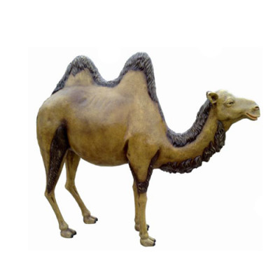 Kameel levensgrote decoratieve beeldhouwwerk tuindecoratie standbeelden sculptuur 210cm
