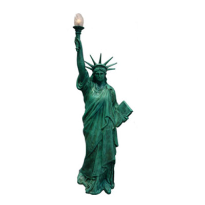 Vrijheidsstandbeeld Figuur Sculptuur Vrijheid Staande lamp Lamp Verlichting Licht