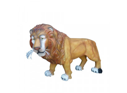 Tuingedecoreerde dierentuin leeuwenstandbeeld decoratieve beeldhouwwerken sculpturen 210cm nieuw