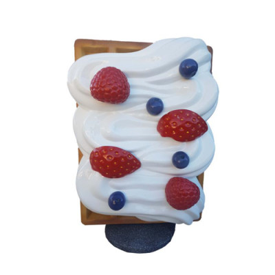 Figuur Wafel Display Horeca Sculptuur Standbeelden Decoratie 120cm