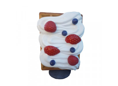 Figuur Wafel Display Horeca Sculptuur Standbeelden Decoratie 120cm