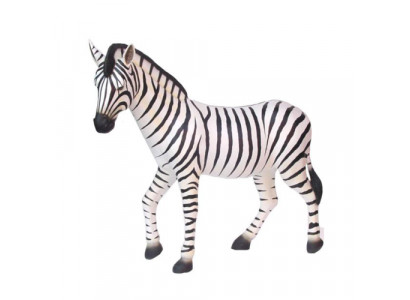 Zebra levensgrote figuur decoratie standbeeld sculptuur tuindecoratie figuren 180cm.   Zebra levensgroot figuur decoratie standbeeld sculptuur tuindecoratie figuren 180cm.