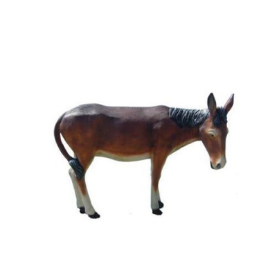 Ezel Decoratief Standbeeld Tuinfiguren Beelden 150 cm Levensgroot Beeld Plastic