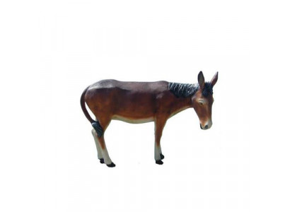 Ezel Decoratief Standbeeld Tuinfiguren Beelden 150 cm Levensgroot Beeld Plastic