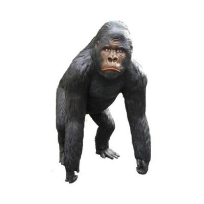 Gorilla Decoratieve Standbeeld Tuinstatuen 130cm levensgrote Plastic Figuurbeelden