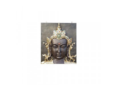 Decor 3D schilderij beeld sculptuur 184x143cm standbeelden sculpturen Nieuw Boeddha Nieuw R113b