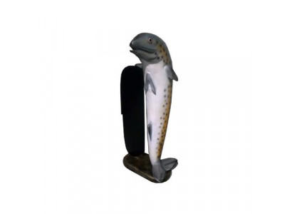 Beeld van vis Restaurantfiguur Standbeelden Sculpturen Display-bord Nieuw 137cm