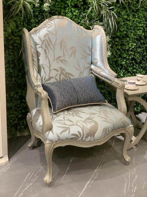 Fauteuil Stof Eenpersoons Meubels Relax Zitje Ontwerp Bankstel Textiel Woonkamer Fauteuil