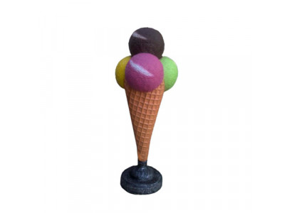Ijs Sculptuur Chocolade Ijsroom Standbeeld Sculpturen Standbeelden 140cm Standbeelden Nieuw