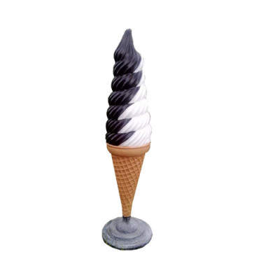 IJs sculptuur Chocolade ijsroom Standbeeld Beeldhouwwerken Beelden 200cm Beelden Nieuw
