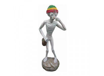 buitenaards Spacewiet Grappig Decoratie Figuur Standbeeld Sculptuur 132 cm Figuren Standbeelden Sculpturen