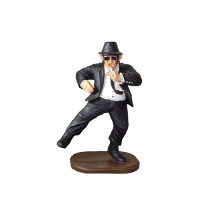 Deko Figur Standbeeld Sculptuur 90 cm Figuren Standbeelden Beeldhouwwerk Dans Zwarte Mannen P121