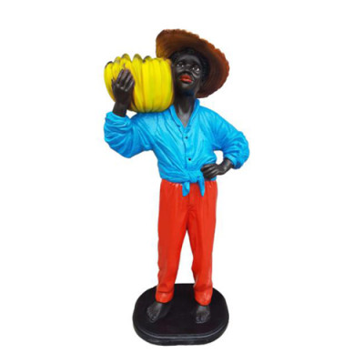 Deko figuur standbeeld sculptuur 120 cm figuren standbeelden sculpturen Black Lives Matter.