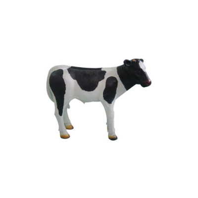Kalf Koe Rund Slager reclame Slager Vee Display blikvanger Standbeeld 92 cm