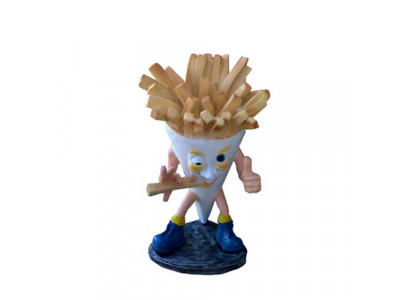 Patat Fastfood Sculptuur Decoratie Figuren 85cm Nieuw Horecastandaard