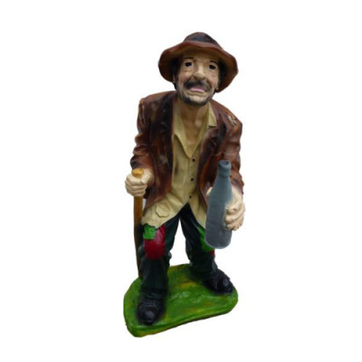 Decoratieve figuur standbeeld sculptuur 95cm figuren standbeelden sculpturen Alcoholist Dakloos