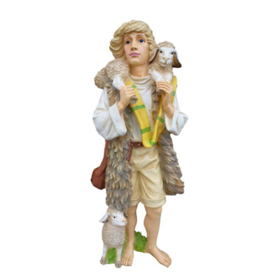 Deko Figur Standbeeld Sculptuur 80 cm Beelden Standbeelden Sculpturen Tuin Herder P96
