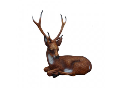 Beeld Sculptuur Tuin Decoratie Deco Beeld Standbeeld Reeën Bokje Nieuw 80cm