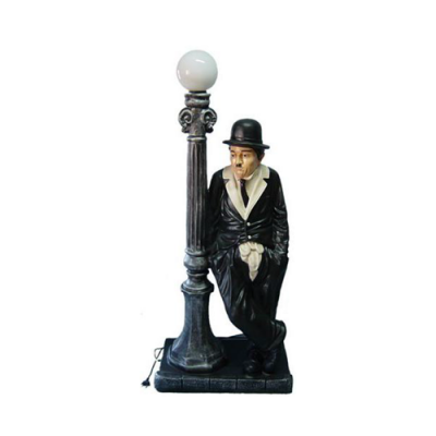 Deco figuur standbeeld sculptuur 70 cm figuren beeldhouwwerken lamp verlichting P6