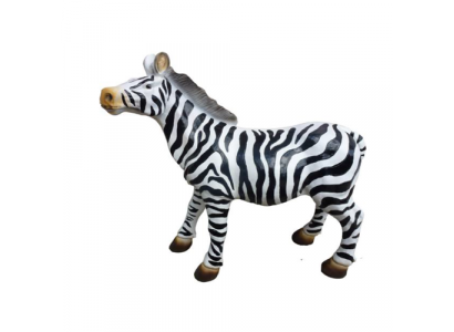 Modern Design Zebradieren Tuin van kunststof decoratie Decoratie Sculptuur 70cm Nieuw