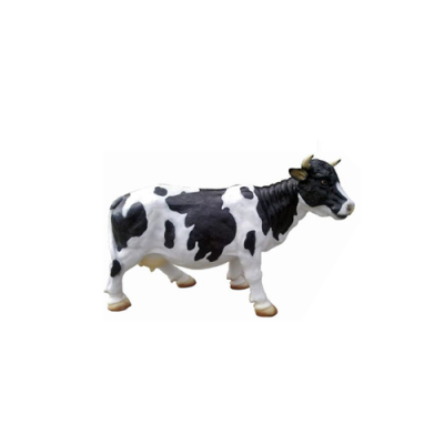 Rund Koe beeld abstracte beelden standbeelden tuindecoratie Deco 40cm standbeeld Nieuw