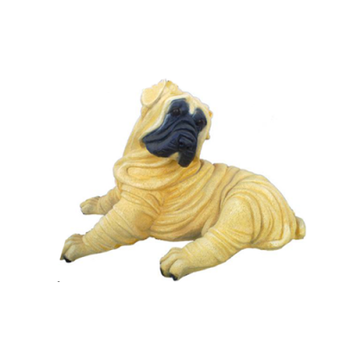 Hond beeld abstracte figuren standbeelden tuin decoratie decoratie 70cm standbeeld dier Nieuw